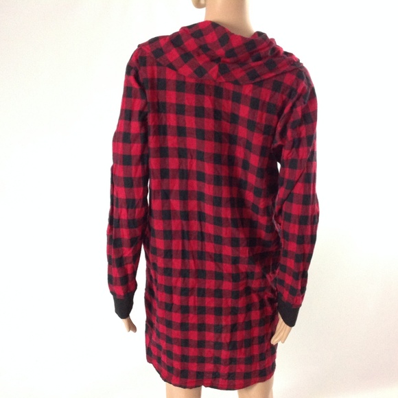 New Shane Lee Inc Women's Plaid Dress Tunic - Picture 3 of 5